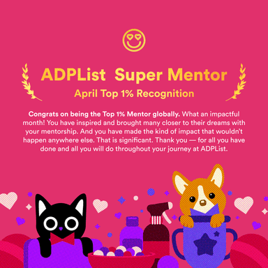 ADPList Super Mentor